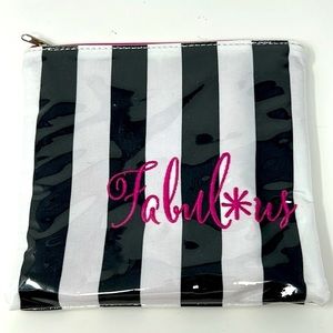 Fabul*us Makeup Striped‎ Bag